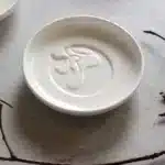 Ceramics Sauce Dish Cat Relief Seasoning Dish Mini Side Bowl soy sauce dishes dinnerware Meow Porcelain(Set of 4) – close-up