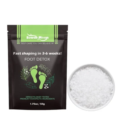 South Moon Comfortable Body Skin Soaking Foot Bath Salt Gentle Clean & Exfoliating Rose Scented Rose Essential Oil Foot