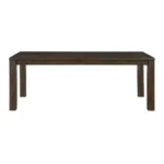 79-inch acacia wood dining table rectangular brown modern dining table with straight legs