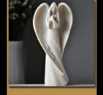Vilead Retro Angel Figurines Resin Sculpture Stattue Living Room Home Bedroom Decoration Accessories Garden Office Desk