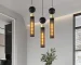 US Stock Free Shipping 2.8 Inch Single Black Iron Pendant Light Adjustable Hanging Lamp for Kitchen Island Dining Room