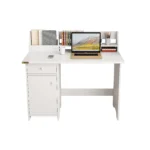YQ FOREVER Corner Study MDF Desk Home Office Table Desk Officeworks Dual Computer Desk