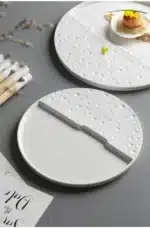 Creative Dishes Tableware Plates for Food Ceramics Tray for Decoration Dish Dinner Dinnerware Decorative Kitchen Dining Bar