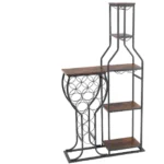 Modern Design Hanging Wine Glass Holder Rack Solid Wood FCJ Wine Storage for Home Furniture - Image 3