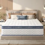 Goldoma queen size hybrid mattress 12 inch with pocket springs and memory foam