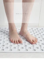 Shower Bath Mat Environmental Protection Tasteless TPE Toilet Household Bathtub Bathroom Hollow Hydrophobic Thicken AntiSlip