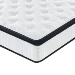 Goldoma 12-inch twin hybrid mattress with pocket springs and CertiPUR-US memory foam – medium firm sleep surface