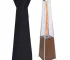 Pyramid stainless steel patio heater with infrared glass tube glowing in outdoor setting