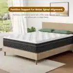 Goldoma Hybrid Mattress in a Box – Memory Foam & Pocket Spring, Medium Firmness, 25cm – styled in a modern Mattresses