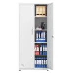 High Storage Home Office Design FCJ File Cabinet with 2 Doors and 4 Partitions to Separate 5 Storage Spaces
