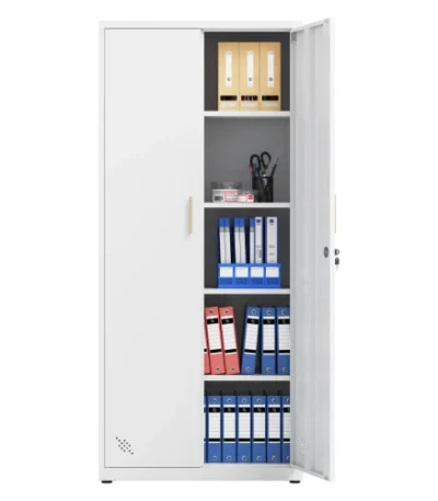 High Storage Home Office Design FCJ File Cabinet with 2 Doors and 4 Partitions to Separate 5 Storage Spaces