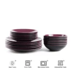 The Best Selling High Quality Cookware Plates Classical Design Ceramic Bowls Mugs and Practical Tableware Set for Restaurant