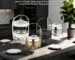 Goldoma 7L stainless steel chafing dish with carved lid and heating stove on buffet table