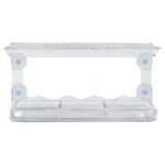 W2B VidaXL Window Bird Feeder Transparent Acrylic 11.8 X 4.7 X 5.9 in for Animal Lovers – side view