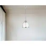 HMS Stanton 1-Light Polished Nickel Pendant Elegant Chandelier & Pendant Light – side view