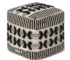 Goldoma Handwoven Unstuffed Pouf Ottoman Cover - 100% Cotton Boho Floor Cushion