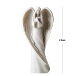 Vilead Retro Angel Figurines Resin Sculpture Stattue Living Room Home Bedroom Decoration Accessories Garden Office Desk