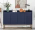 Modern buffet cabinet in solid wood with elegant antique design