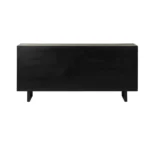 HMS 68 Light Brown Solid Wood Sideboard Four Doors Luxury Modern Design for Home Farmhouse Hotel Living Room Dining Storage - Image 5