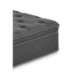 Goldoma 13-inch hybrid Eurotop twin plush mattress with gel memory foam and pocket coils in gray