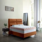 Queen hybrid mattress with pocket coils and CertiPUR-US certified foam - 10 inch medium firmness from Goldoma