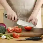2pcs Stainless Steel Chef Knife Set Kitchen Shears Scissor Cutlery for Meat Cutting Sharp 3Cr13 Blade Custom Logo Slicing