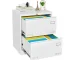 White Filing Cabinets Office Steel Vertical Files Cabinet 2 Drawer Metal Lateral File Cabinet with Lock