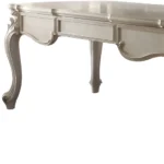 HMS 72" Luxury Modern White Melamine Wood Executive Desk with Three Drawers for Office Building Bedroom or Hospital Use