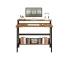YQ FOREVER Home Office Furniture Studio Computer Desks Shelf Desk Storage Office Writing Desk PC Table