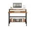 YQ FOREVER Home Office Furniture Studio Computer Desks Shelf Desk Storage Office Writing Desk PC Table