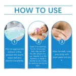 OceAura Gentle Clean Horny Moisturize Skin And Rejuvenate Body Bath Salt – top view