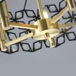 US Stock Free Shipping Modern Butterfly Crystal Round Dining Room Adjustable Height Hanging Chandeliers Pendant Light – top