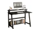 YQ FOREVER Computer Desks With Shelf Storage Office Desks Writing Desk PC Table Home Office Furniture