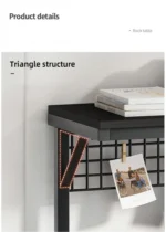 YQ FOREVER Wooden Writing Desk Computer Desk Study Desktop Keyboard PC Home Office Desks – styled in a modern Office setting