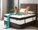 Goldoma queen hybrid mattress with cooling gel memory foam and individually wrapped pocket springs