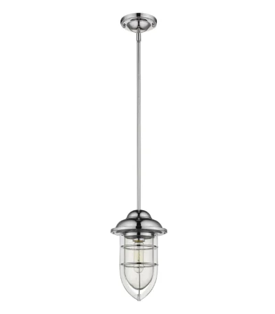 HMS Contemporary Silver Teardrop Pendant Light 4000K Warm White for Home Villa Restaurant Bar Easy Ceiling Installation