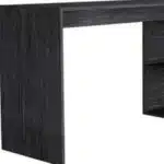 HMS 60" Gray L-Shaped Computer Desk Portable Adjustable Laptop Table with Cooling Extendable Foldable Features for Hotels