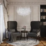 Chandeliers for Dining Room - 31.5" Modern Crystal Chandelier, TreeBranch Raindrop Chandelier, Foyer Chandeliers for