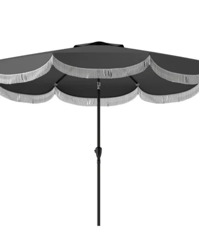 8.8FT Patio Umbrella Black