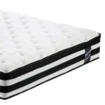 Goldoma 12-inch hybrid mattress in Twin size with memory foam and pocket springs for medium-firm support
