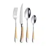 Kitchen Tableware Cutlery Set Silver Cutlery Set Stainless Steel Luxury Dinnerware Fork Spoon Knife Western Dinner Set Gold