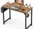 FCJ Modern Minimalist Style Computer Desk Simple Wooden Design Adjustable Cooling for Home Office Bedroom Living Room School