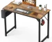 FCJ Modern Minimalist Style Computer Desk Simple Wooden Design Adjustable Cooling for Home Office Bedroom Living Room School