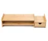 Monitor Stand Riser Desk Organizer With Drawers, Adjustable Desktop Storage Organizer for Computer, Printer, Cellphone