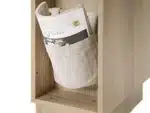 16 Inch Bathroom Vanity Sink Combo for Small Bathroom - Natural Ash – close-up detail