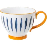 Coffee Mugs Ocean Wind Hand Kneading Ceramic Milk Cup Blue & White Eco Friendly Mugs Coffee Cups Tumbler Cup Kawaii Mug