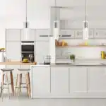 US Free Shipping Personalized Island Column Crystal Single Led Ceiling Hanging Nordic Bedside Hanging Pendant Light Modern