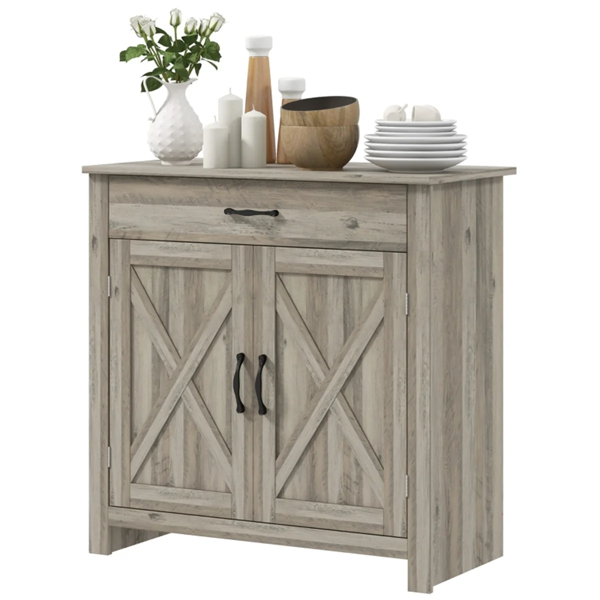 H9accd6acba864e36a876b70d438335ebN.webp Kitchen Sideboard Storage Cabinet Coffee Bar - Image 1
