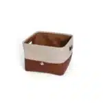 Foldable Storage Basket Organizer Toys Box Sundries Book Snack Desk Organizer Clothes Basket PU Laundry Hamper Home Decor