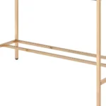HMS 42" Navy Blue and Gold Writing Desk Elegant Computer Desk with Stylish Color Scheme – styled in a modern Writing Desks